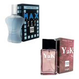 Kit 1 Perfume Max E 1 Perfume Y2k Masculino Paris Elysses