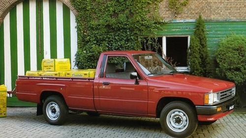 Espejo Toyota Hilux Pick Up Rn55 1983 - 1988 Negro Foto 2