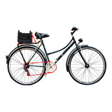 Bicicleta Urbana Mybikemx Negro Mate Acc. Shimano Y Aluminio