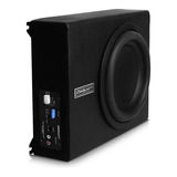 Caixa Classe D Falcon Xs200 Slim 8 Pol. 200w Rms Cor Preto