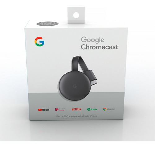 Google Chromecast 3ra Gen Black