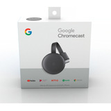 Google Chromecast 3ra Gen Black