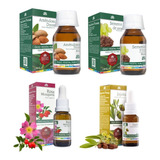 Kit 4 Óleos Vegetais Wnf Puros 100% Naturais