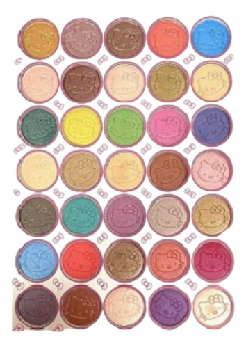 Paleta Sombras Personajes Eyeshadow Excelente Pigmentacion