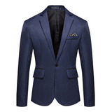 Blazer De Hombre Slim Fit Senior Business Gentleman