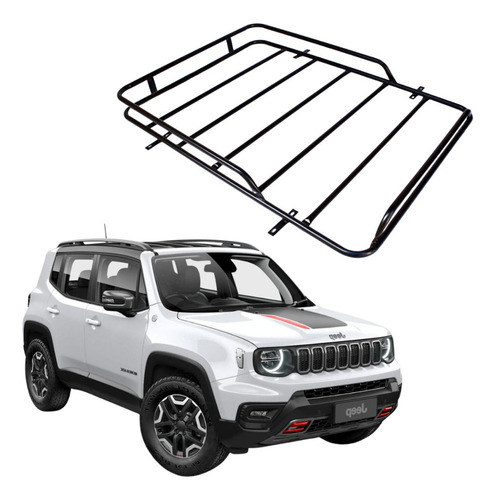 Parrilla Porta Equipaje Reforzada Jeep Renegade. 