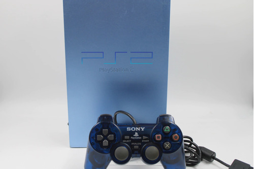 Console - Playstation 2 Fat Aqua (jp Ver.) (1)