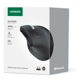 Ugreen Mouse Vertical Inalámbrico, Bluetooth & 2.4ghz, 