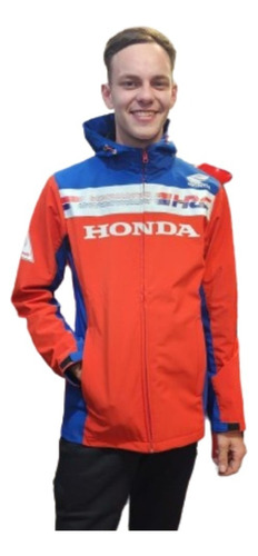  Campera Softshell Honda Hrc Original (t,m)  - Motordos