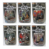 Star Wars Episode 3  Heroes And Villains  - Lote 6 Figuras 