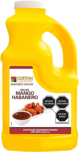 Salsa Alitas Sabor Mango Habanero 1 Galon