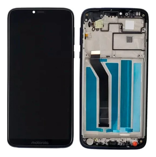 Tela Display Frontal Compativel Moto G7 Power C/aro Original