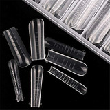 Equipo Para Decorar Uñas 120pcs Clear Dual Forms Nail System