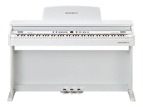 Kurzweil Ka130 Piano Digital Con Mueble + Banqueta Color Blanco