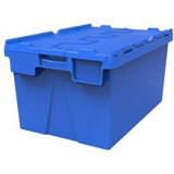 Caja Contenedor Plastica De Seguridad Con Bisagra