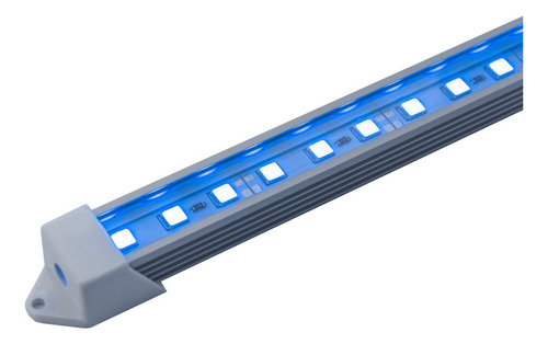 Luminária Super Led Azul Royal 21watts/m - 40cm Aquário