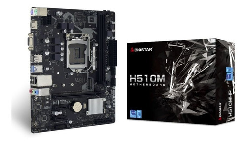 Cartão Madre Biostar H510mhp Intel Ddr4 Hdmi M.2 10º 11º