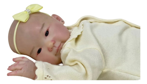 Bebê Reborn Boneca Menina Japonesa Realista Toma Banho