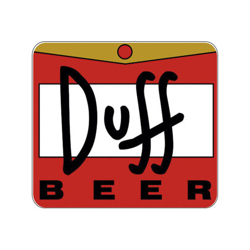 Mouse Pad Cerveza Duff Simpson Regalo Amigo Papa Diseño 355