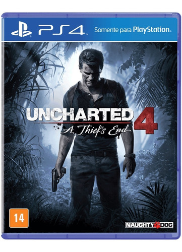 Uncharted 4 A Thief's End Ps4  Físico Usado Nacional