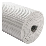 Yoga Mat 6mm Colchoneta Pvc Antideslizante Pilates Correa Color Blanco