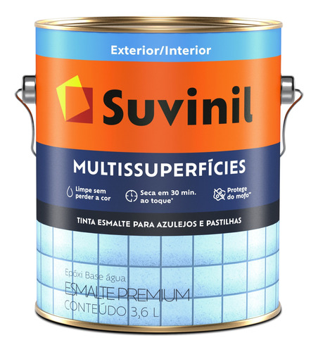 Tinta Epoxi Multissupercies Anti Mofo Cores Suvinil 3,6l