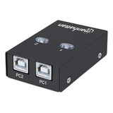 Switch Multiplexor Usb 2.0 162005 Tipo A A Tipo B Manhattan 