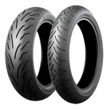 Set 120/70-12 Bridgestone Sc 51s Vs 130/70-12 Bat 62p