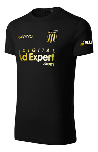 Camiseta Racing Edicion Golden Algodon.