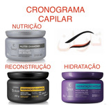 Cronograma Capilar Eudora Siage Diamond, Química E Micelar