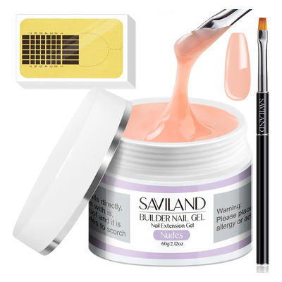 Gel Uv Builder 60g Uñas Acrílicas Construcción Saviland | Meses sin interés