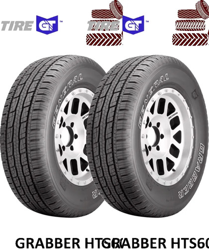 Kit De 2 Llantas General Tire Grabber Hts Lt 245/75r17 121/118 S