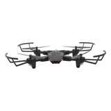 Drone Visuo Xs809s Com Câmera Hd Black 1 Bateria