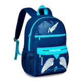 Mochila De Costas Free Fire Azul Escuro Asa - Clio