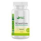 Te Matcha 60 Capsulas Natural Detox Sabor Propio / Fnl