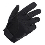 Guantes Cafe Racer Biltwell Moto Avant Motos Color Negro Talle Xxl