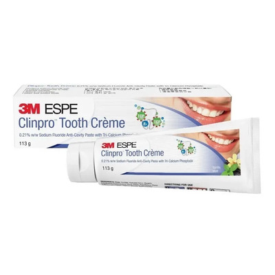Clinpro Tooth Creme 3m Espe 113 Grs 0.21% Naf (950 Ppm) Tcp | MercadoLibre