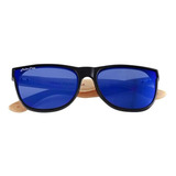 Lentes De Moda Unisex Palmtree, Mxskn-007, Blue, Uv400, Pol