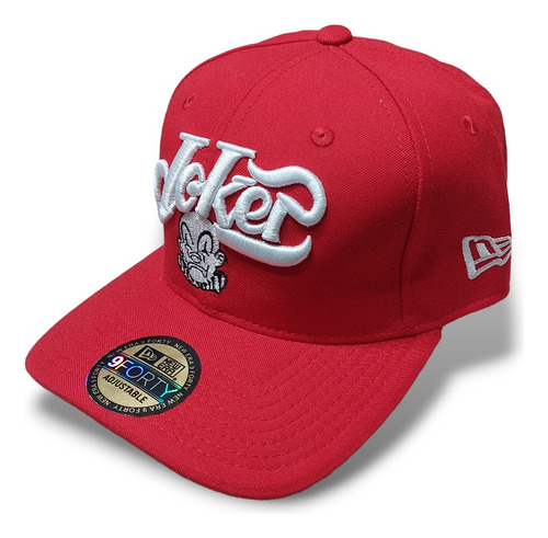 Gorra Curva Cerrada Joker Rojo Topquality 