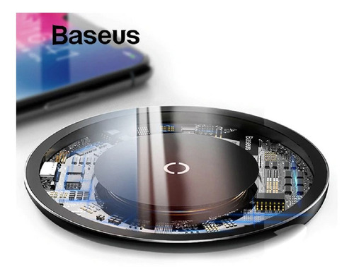 Base Carregador Sem Fio Baseus Smartphone Samsung S9 S8 8 X