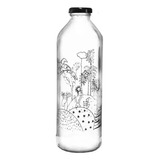Botella De Vidrio C/ Tapa A Rosca | 910 Ml D+m Bazar Diseños