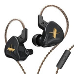 Auriculares Con Cable Kz Edx In-ear Hifi 3.5mm Musica Negro