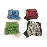 Kit 4 Bandejas G Porta Token 3d Board Game Jogo Tabuleiro