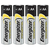 Energizer Batería Alcalina Industrial 1,5 V, Tamaño Aa 4 Pz