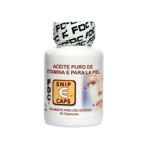 Aceite Facial Puro De Vitamina E Snipe 30 Caps - Fdc