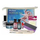 Mia Secret Acrílico Kit Nail: Monómero 1/2 Oz Líquido, 1/2 O