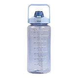 Botella  De Agua 2 Litros Innovadora Y Motivacional Termo