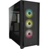 Gabinete Corsair Icue 5000x Rgb Negro C/vidrio Templado 