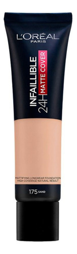 Base Infallible Loreal Matte Cover  175 Sand