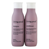 Living Proof Kit Restore Shampoo + Acondicionador X 236 Ml